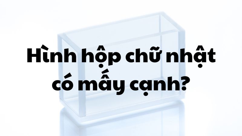 Hình hộp chữ nhật có mấy cạnh?