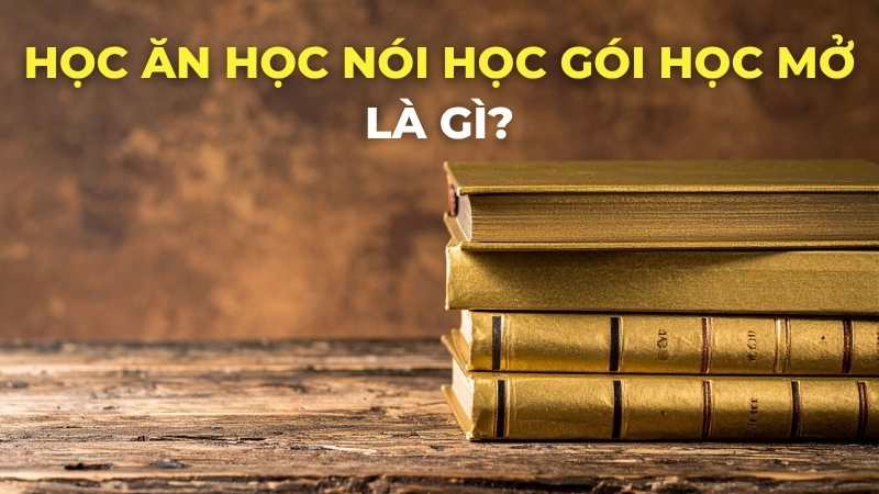 Học ăn học nói học gói học mở là gì?