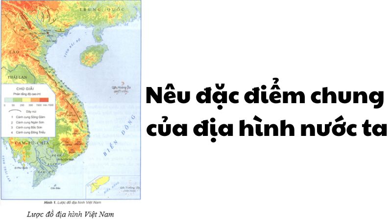 Nêu đặc điểm chung của địa hình nước ta