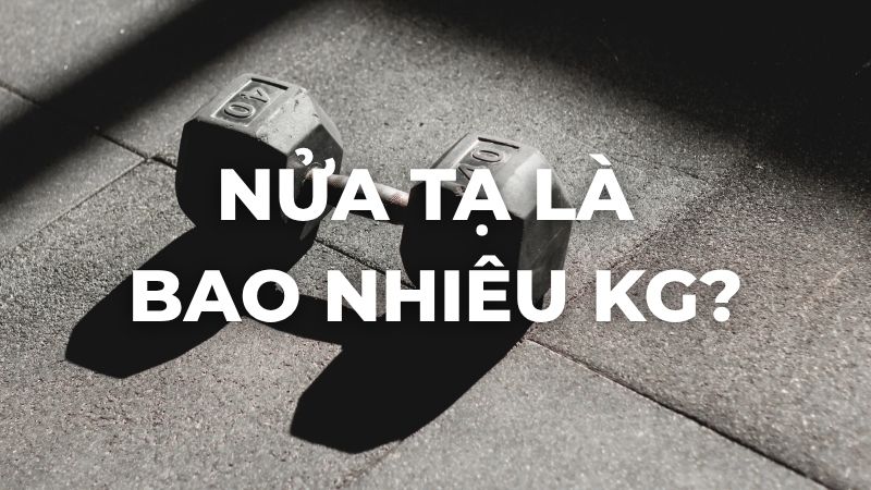 Nửa tạ là bao nhiêu kg?