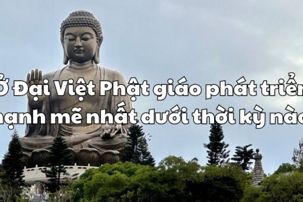 Ở Đại Việt Phật giáo phát triển mạnh mẽ nhất dưới thời kỳ nào?