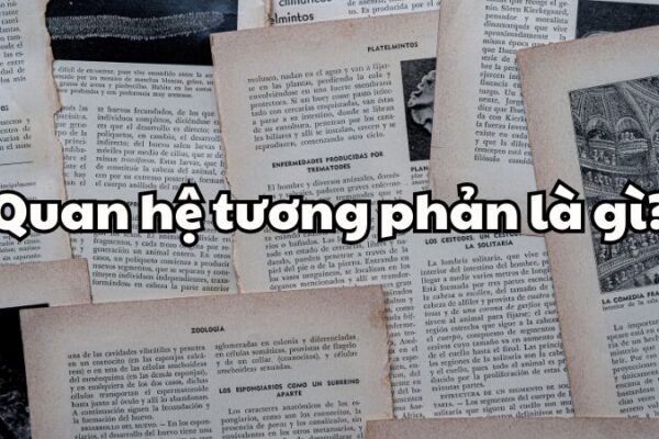 Quan hệ tương phản là gì?