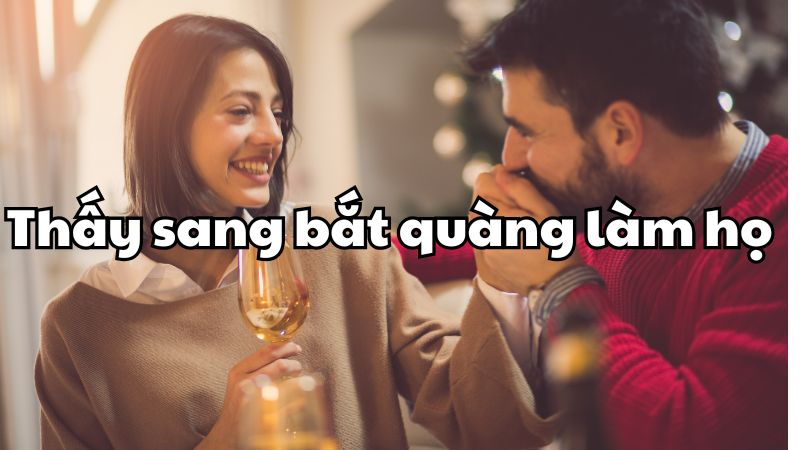 Thấy sang bắt quàng làm họ