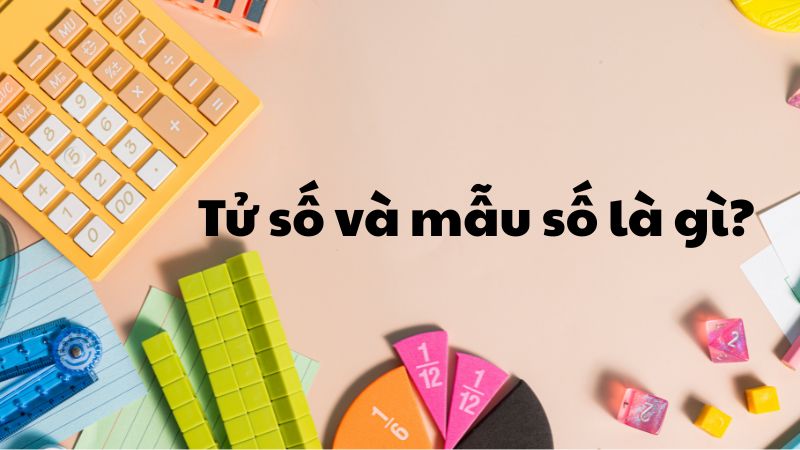 Tử số và mẫu số là gì?