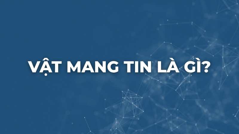 Vật mang tin là gì?