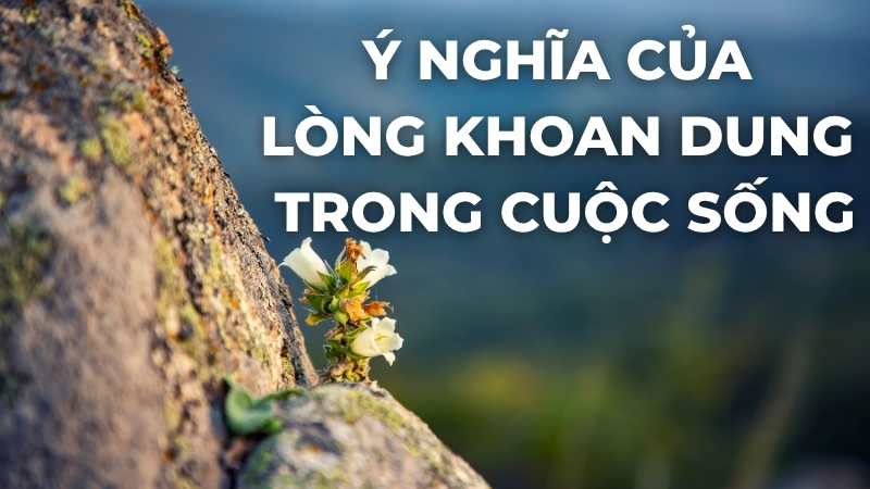Ý nghĩa của lòng khoan dung trong cuộc sống