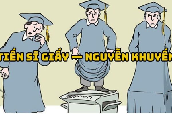 Tác giả tác phẩm bài thơ Tiến sĩ giấy — Nguyễn Khuyến