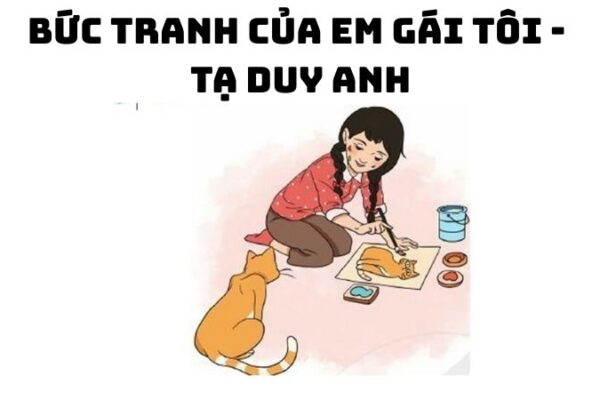 Tác giả tác phẩm Bức tranh của em gái tôi Tạ Duy Anh Ngữ văn 6