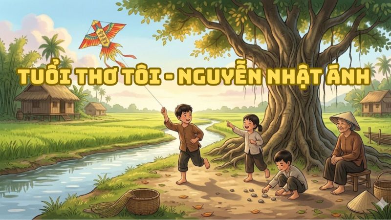 Tác giả tác phẩm Tuổi thơ tôi (Nguyễn Nhật Ánh) đầy đủ nhất