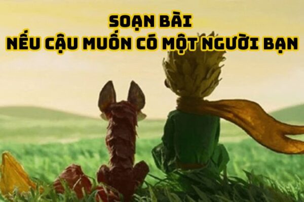 Soạn bài Nếu cậu muốn có một người bạn đầy đủ