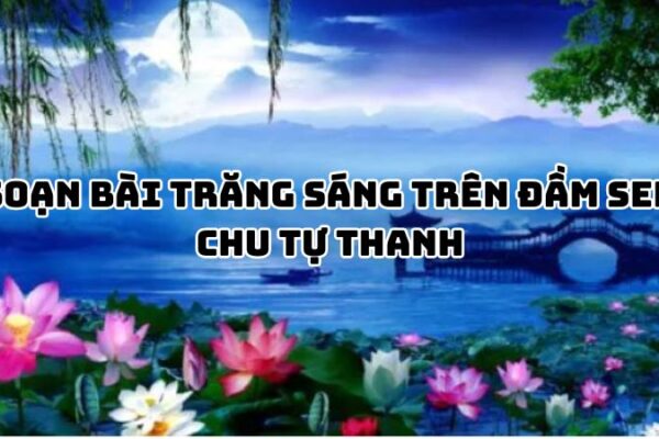 Soạn bài Trăng sáng trên đầm sen Chu Tự Thanh đầy đủ