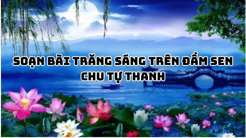 Soạn bài Trăng sáng trên đầm sen Chu Tự Thanh đầy đủ