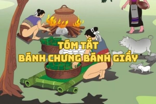 Tóm tắt bánh chưng bánh giầy hay nhất — ngắn gọn, đầy đủ